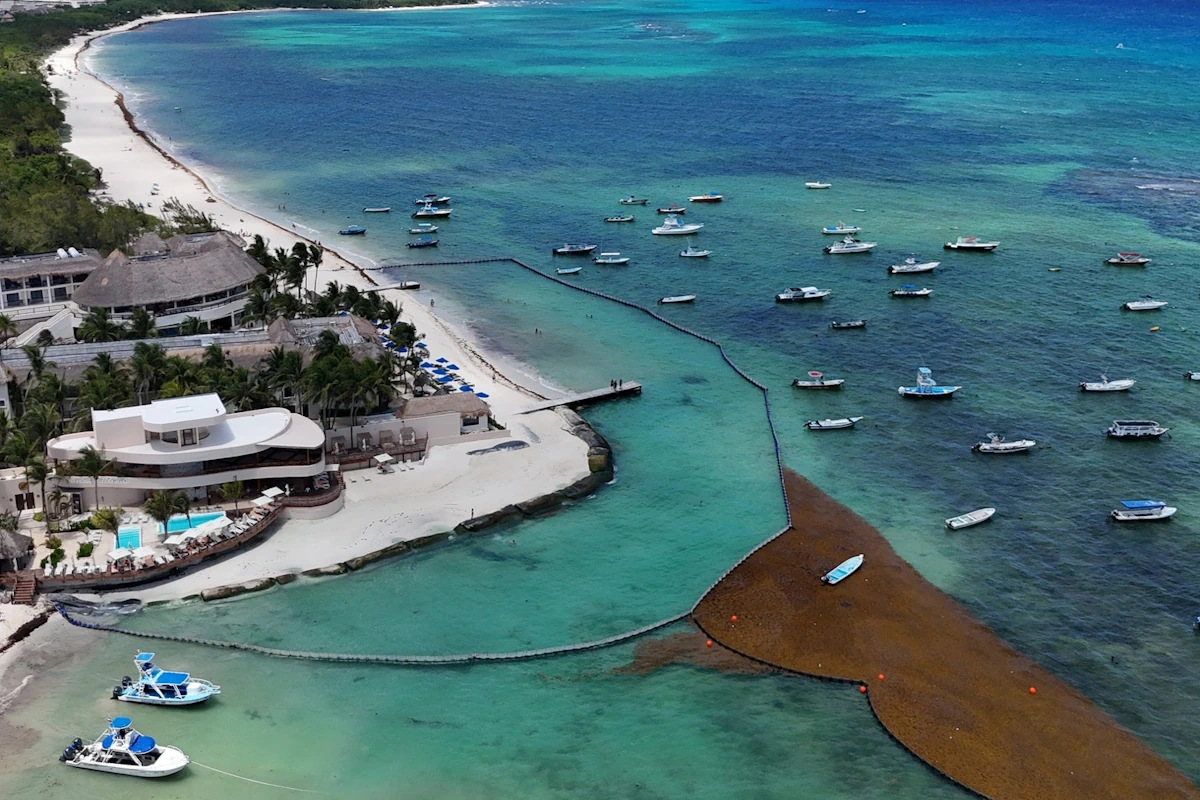 Sargassum-Defense-Consulting-Barriers-Mexico Sargassum Defense Consulting Floating Barriers - Mexico