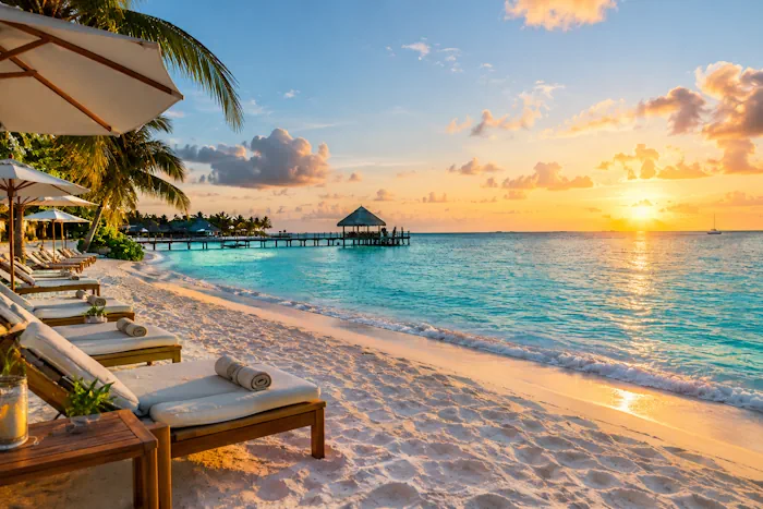 Tropical Beach without Sargassum